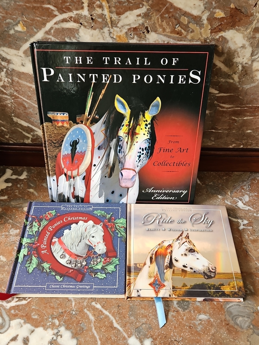 The Trail Of Painted Ponies Books Ride In The Sky, Christmas, Collectibles